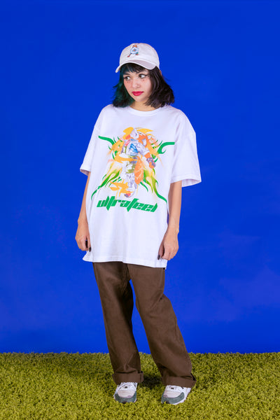 Fire Fox White T-shirt