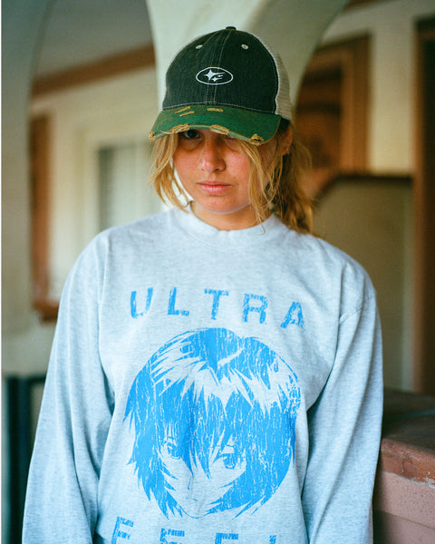 blue Logo Long sleeve