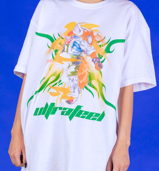 Fire Fox White T-shirt