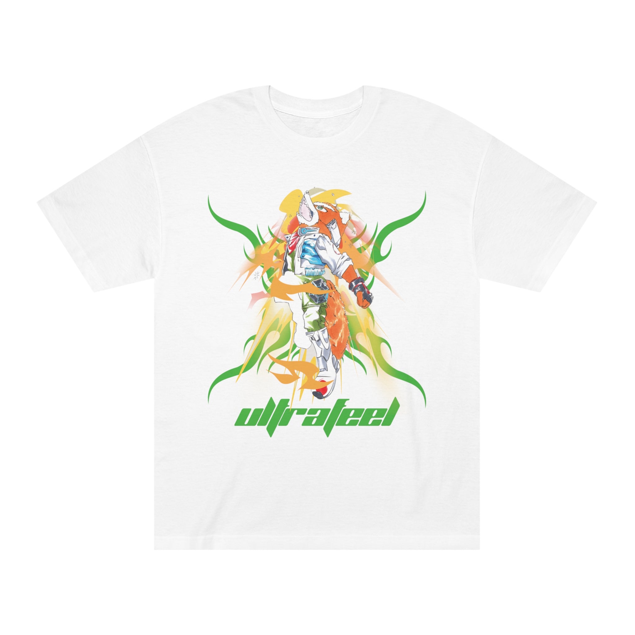 Fire Fox White T-shirt