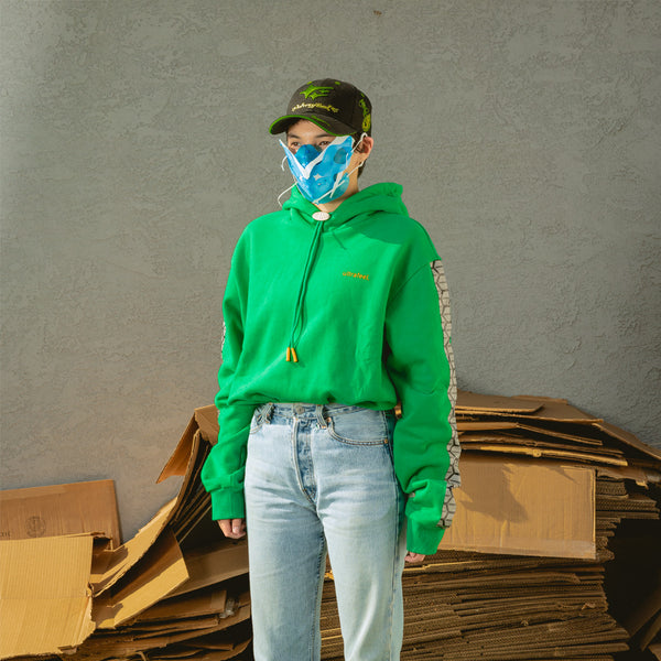 Emergency Hoodie green